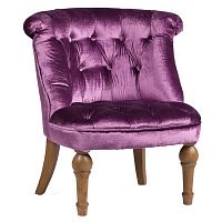 кресло sophie tufted slipper chair сиреневое в Таганроге