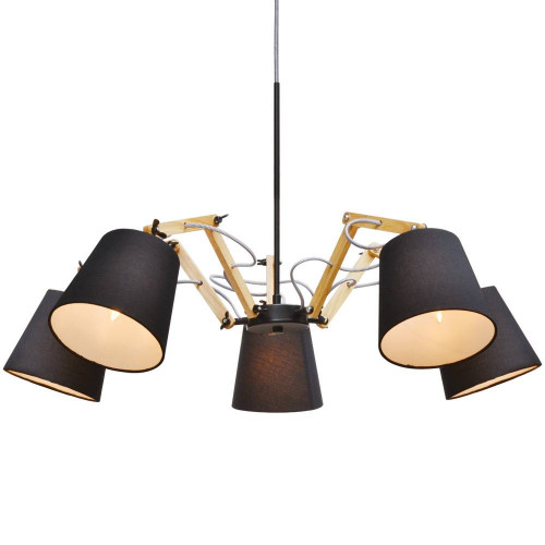 подвесная люстра arte lamp pinoccio a5700lm-5bk в Таганроге