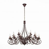 подвесная люстра st luce manjero sl313.703.18 коричневая в Таганроге