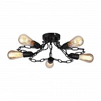 потолочная люстра arte lamp a9344pl-5bk в Таганроге