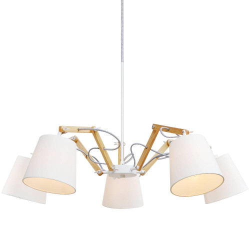 подвесная люстра arte lamp pinoccio a5700lm-5wh в Таганроге