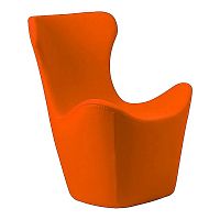 кресло papilio lounge chair оранжевое в Таганроге