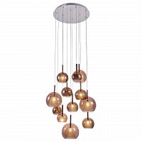 дизайнерская подвесная люстра spot light bellezia 1781213 медь в Таганроге