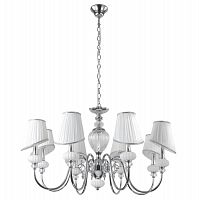 подвесная люстра crystal lux alma white sp-pl8 в Таганроге