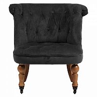 кресло amelie french country chair серый велюр м в Таганроге