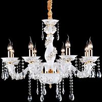 подвесная люстра arte lamp nobile a6609lm-8go в Таганроге