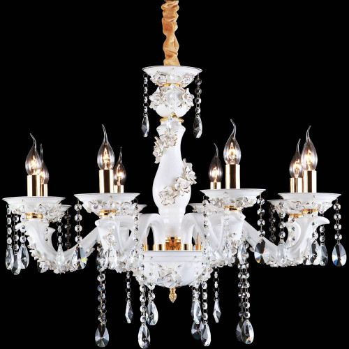 подвесная люстра arte lamp nobile a6609lm-8go в Таганроге