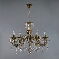 подвесная люстра ambiente aria 8818/5 pb tear drop в Таганроге