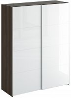 шкаф-купе slide 1700 белый глянец с коричневым в Таганроге