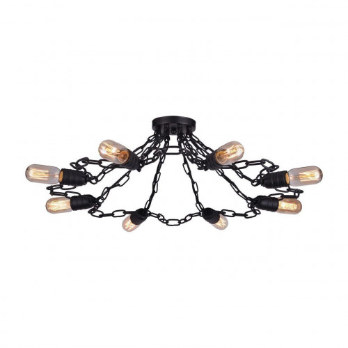 потолочная люстра arte lamp a9344pl-8bk в Таганроге