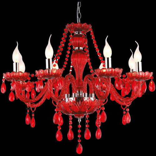 подвесная люстра arte lamp teatro a3964lm-8rd в Таганроге