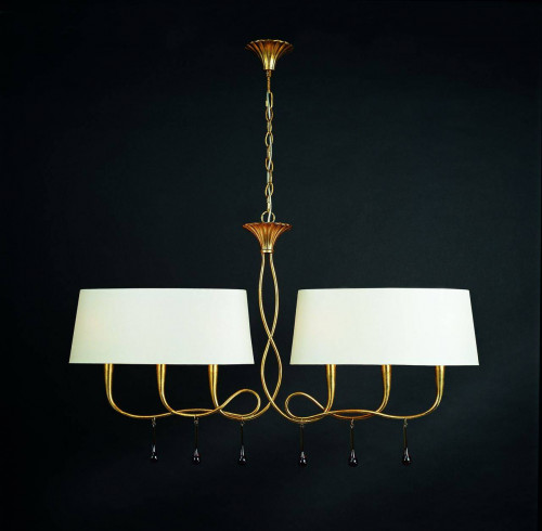 подвесной светильник mantra paola painted gold 3541 в Таганроге