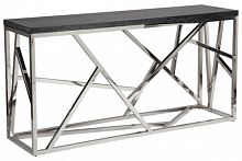 консоль geometric 180x50x90 металл, черная столешница в Таганроге