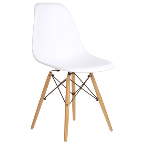 стул деревянный pc-015 белый (eames style) в Таганроге
