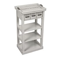 шкафчик-консоль с ящичками скромность country corner белая в Таганроге