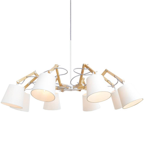 подвесная люстра arte lamp pinoccio a5700lm-8wh в Таганроге