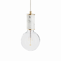 подвесной светильник marmor glans bianco brass в Таганроге