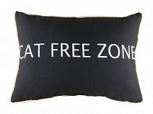 подушка с надписью cat free zone в Таганроге