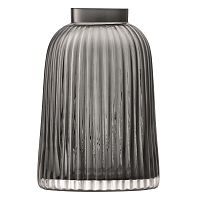 ваза pleat, 20 см, серая в Таганроге