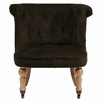 кресло amelie french country chair серо-коричневое в Таганроге