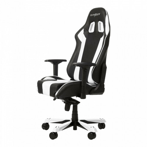 кресло геймерское dxracer king ks06 черно-белое в Таганроге