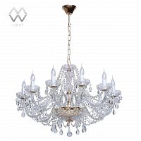подвесная люстра mw-light каролина 6 367012812 золото в Таганроге