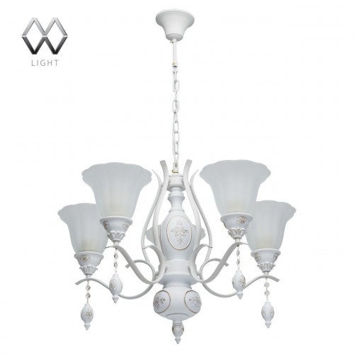 подвесная люстра mw-light версаче 639011505 белая в Таганроге