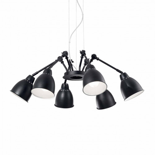 подвесная люстра ideal lux newton sp6 nero в Таганроге