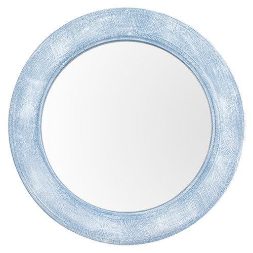 зеркало круглое голубое round window в Таганроге