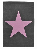 ковер wool star темно-серый-розовый в Таганроге