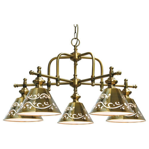 подвесная люстра arte lamp kensington a1511lm-5pb в Таганроге
