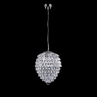 подвесной светильник crystal lux charme sp2+2 led chrome/transparent в Таганроге