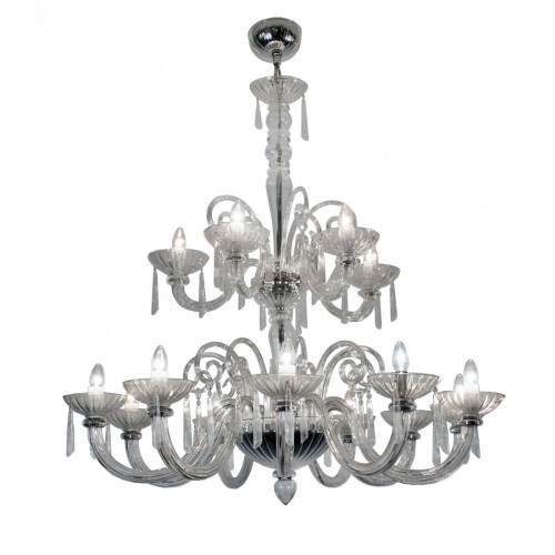 люстра clear glass прозрачная в Таганроге