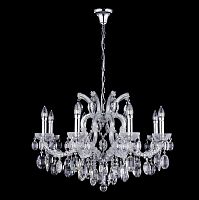 подвесная люстра crystal lux hollywood sp8 chrome в Таганроге