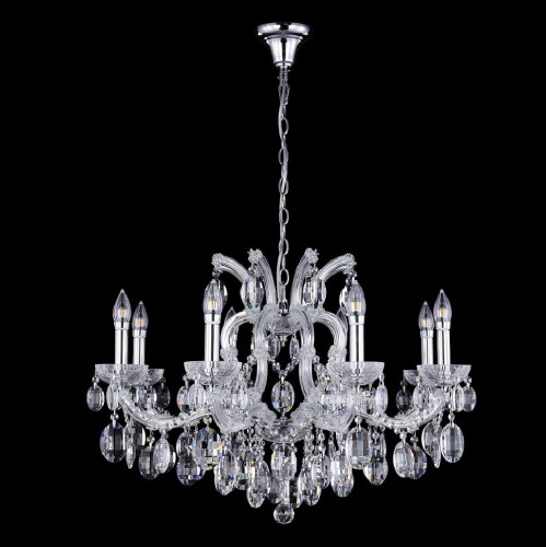 подвесная люстра crystal lux hollywood sp8 chrome в Таганроге