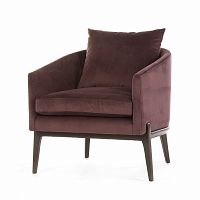 кресло copeland chair коричневое в Таганроге