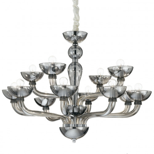 подвесная люстра ideal lux casanova sp12 fume в Таганроге