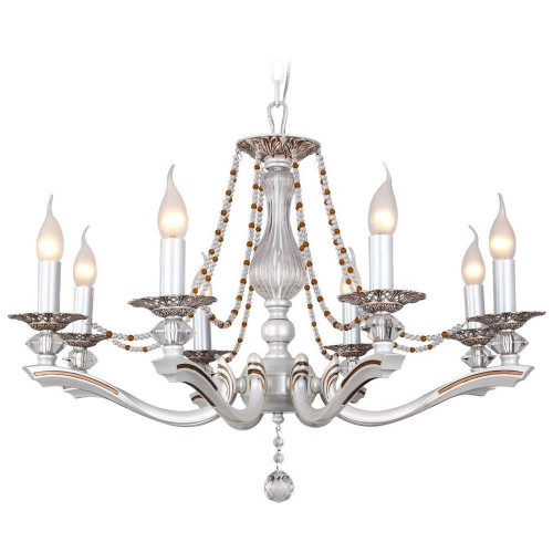 подвесная люстра idlamp eloisa 259/8-whiteplatina в Таганроге