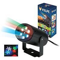 светодиодный светильник-проектор (ul-00001187) uli-q306 4w/rgb black snowflake в Таганроге