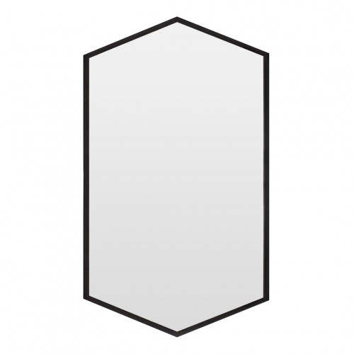 зеркало шестиугольное черное hexagon в Таганроге