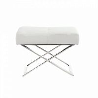 табурет aster x stool белая кожа класса премиум в Таганроге