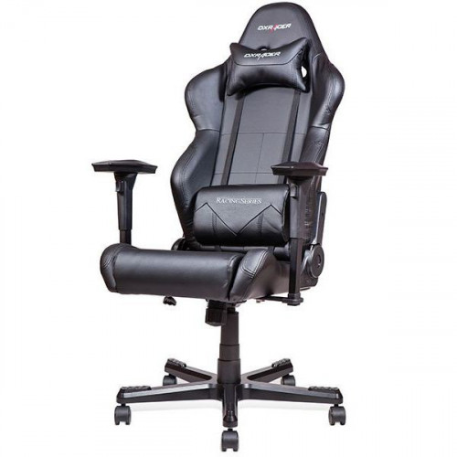 кресло геймерское dxracer racing черно-серое в Таганроге