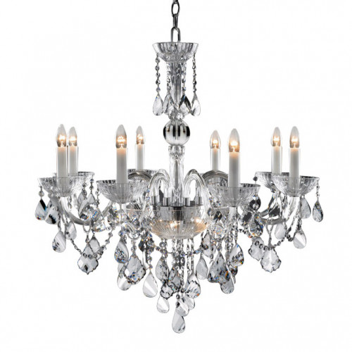 люстра md72732-11a от illuminati прозрачная/ хром в Таганроге