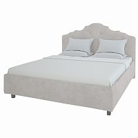 кровать двуспальная 180х200 светло-бежевая palace в Таганроге