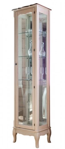 витрина mobilier de maison узкая высокая бежевая в Таганроге