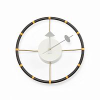 часы steering wheel настенные черный+желтый/black+yellow в Таганроге