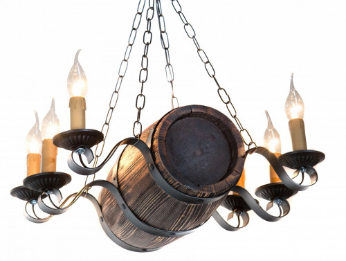 люстра бочонок коричневая в Таганроге