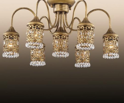 потолочная люстра odeon light salona 2641/7c в Таганроге