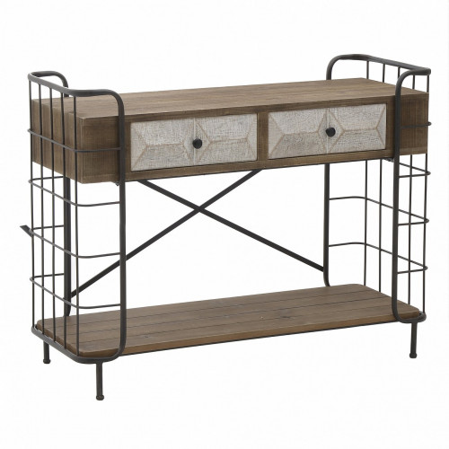 консоль met wood коричневая в Таганроге