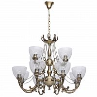 подвесная люстра mw-light аманда 481011712 бронза в Таганроге
